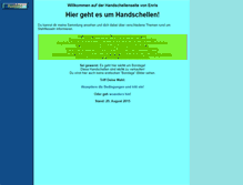 Tablet Screenshot of handschellen.org